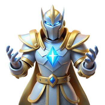 beautiful artistic 3D Render of a Majestic Knight detailed png