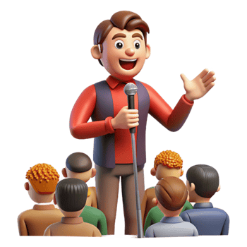serene abstract Public Speaking Tips for Engaging an Audience original png