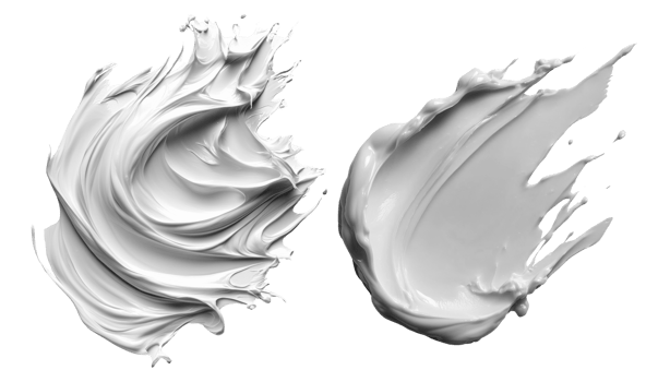 Creamy white texture swirls, ideal for beauty or skincare products png