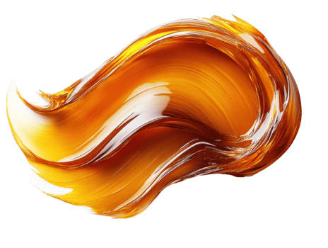 Abstract orange and white swirl design, conveying energy and movement png