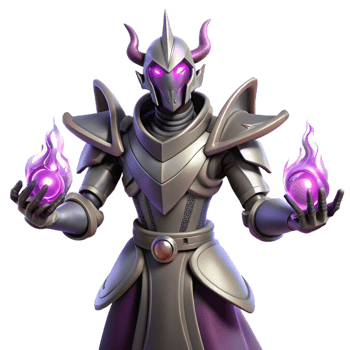 vibrant classic Dark Knight 3D Render original png