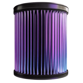 a black and purple filter on a transparent background png