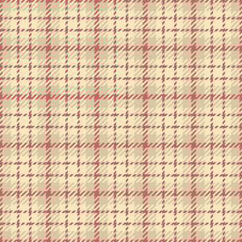 Elegant beige and red plaid pattern. Perfect for textile design, apparel, home decor, or website backgrounds. This classic, repeatable texture offers a sophisticated and timeless aesthetic. vector