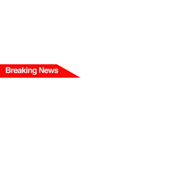 Breaking News headline. Breaking News banner. Breaking news headline with space for text png