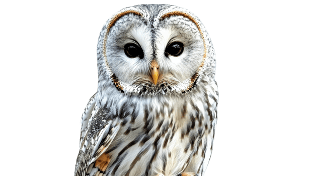 Owl perched, observing its surroundings png
