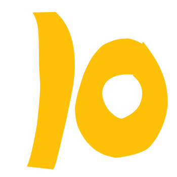 ten doodles art illustration png