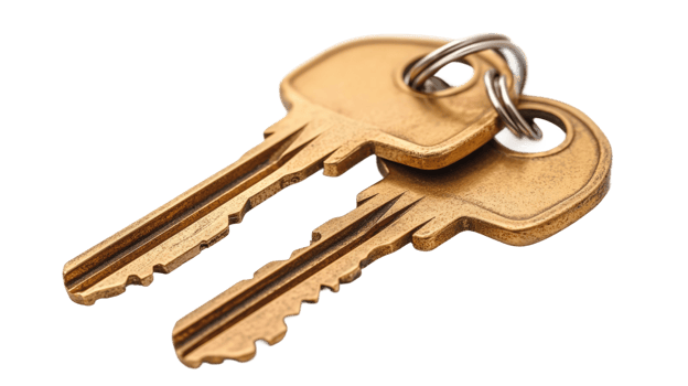 Unlocking new opportunities keys on table indoor still life png