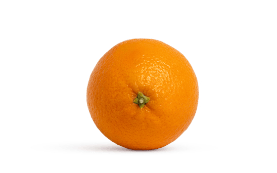 Fresh whole orange fruit isolated, Ehime Orange png