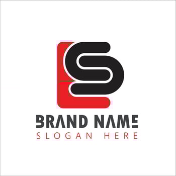 LS Letter Logo design image vector