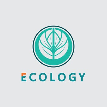 eco leaf logo design for nature symbol template editable,Green leaf logo ecology nature element icon. vector