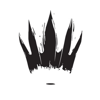 Majestic Chaos Crown vector