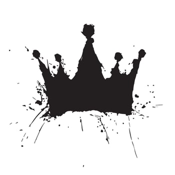 Smudged Glory Crown vector