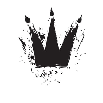 Vintage Gothic Crown vector