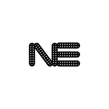 Dynamic EN NE Branding Logo for Forward Thinking Companies vector