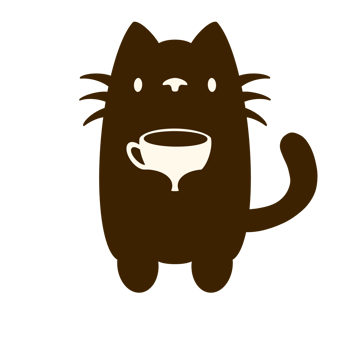 Cat Coffe cute in restaurant png