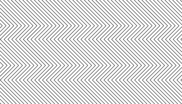 Simple black and white pattern of diagonal lines forming a zigzag shape vector