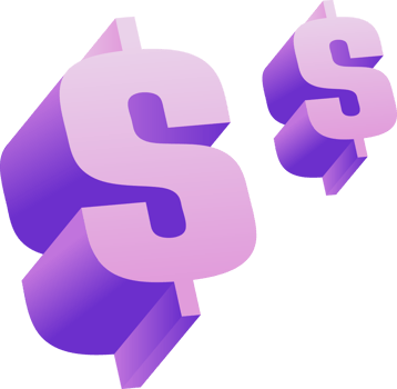 Money dollar 3D Geometric Shapes Icons png