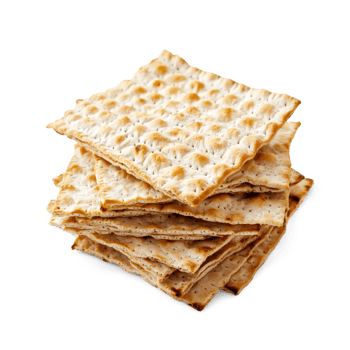 matzo crackers on a white background png