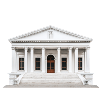 Museum isolate on transparent background png