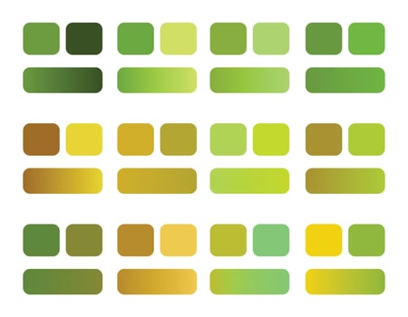 A set of squares with different colors vector