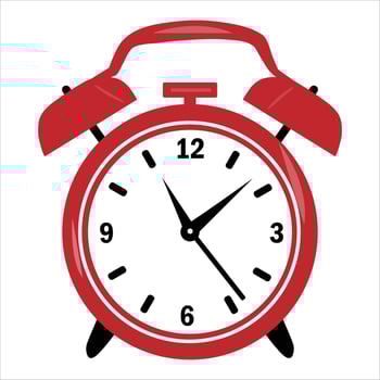 alarm clock Illustration vector