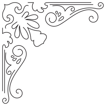 Classic Angle Patterns Black Abstract Decorative Lines png