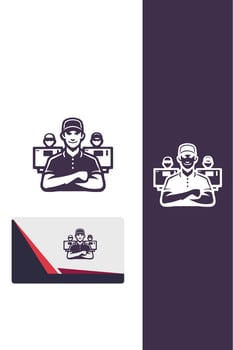 Instant Route Delivery Gul design vector