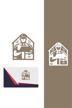 Instant Path Delivery Gul logo vector