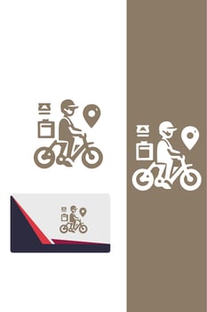 Fast Track Delivery Delivery Gul logo vector