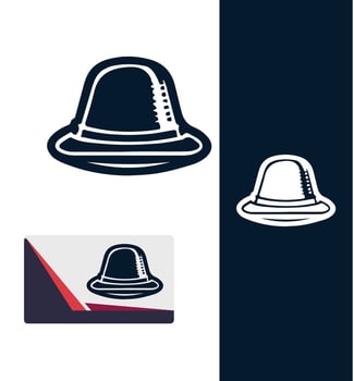 Mystic Veil Magic Hat logo vector