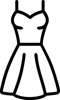 A Stylish Dress for Fashion Icons vector