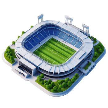 Stadium Illustration Design on transparent background. png