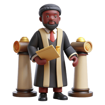 magnificent modern Justice, Law, Court, Legal Profession, 3D Render, Judge, Attorney, Pillars of Justice, Legal System, Jurisprudence authentic png