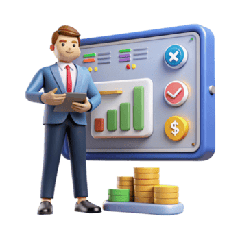 extraordinary minimalist Financial Dashboard Business Growth Analysis genuine png