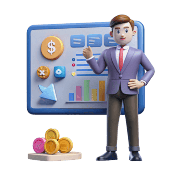 elegant rustic Financial Data Analysis Charts, Graphs Insights authentic png