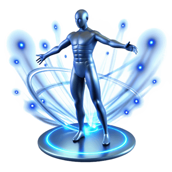 wonderful creative Human Bioenergy Field A Futuristic Visualization high quality png