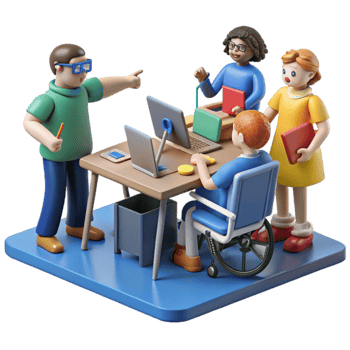 dramatic vintage Inclusive Teamwork Diverse Group Collaboration professional png