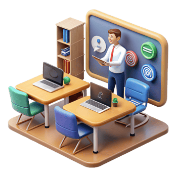 vibrant traditional Interactive Online Classroom Engaging Learning Experience exclusive png