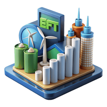 serene creative Investing in Green Energy ETF Growth Sustainable Cities genuine png