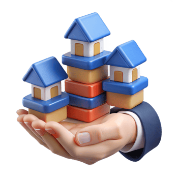 impressive artistic Secure Your Real Estate Future Building Blocks to Homeownership high quality png