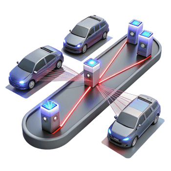 wonderful abstract Smart Vehicle Network Automated Intersection Management exclusive png