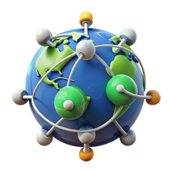 beautiful rustic Global Network Connections Interconnected World genuine png