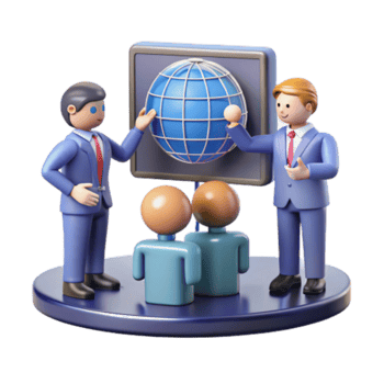 beautiful rustic Global Business Presentation Team Collaboration Strategy professional png