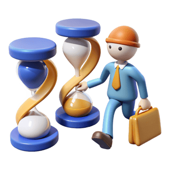 wonderful abstract Time Management Optimizing Workflow Efficiency detailed png