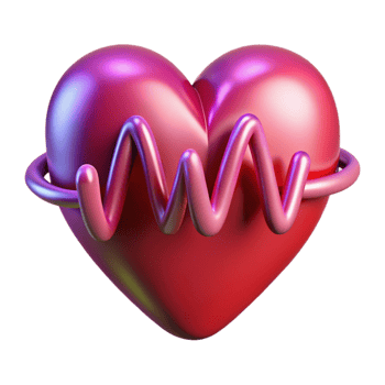stunning classic Heart Health Rhythm, Rate, and Wellness professional png