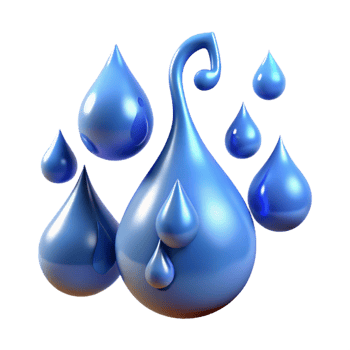 stunning minimalist Water Droplets Abstract Blue Liquid Design genuine png