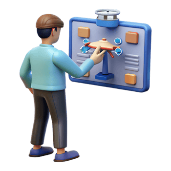 extraordinary traditional Interactive Control Panel 3D Model Design authentic png