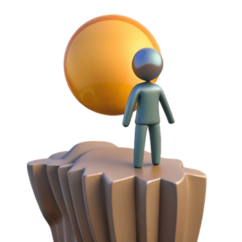 impressive artistic Reaching New Heights Perspective, Achievement, and the Pursuit of Goals 4K png