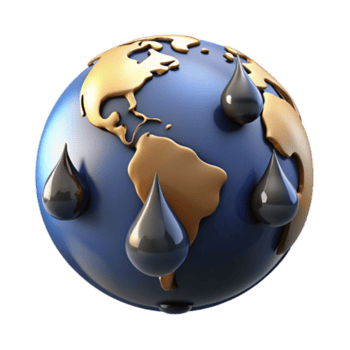 elegant creative Global Crude Oil Crisis Impact on Planet Earth professional png