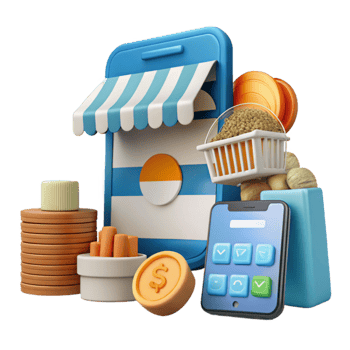 impressive artistic Mobile Shopping Online Store, Digital Payment, Ecommerce professional png